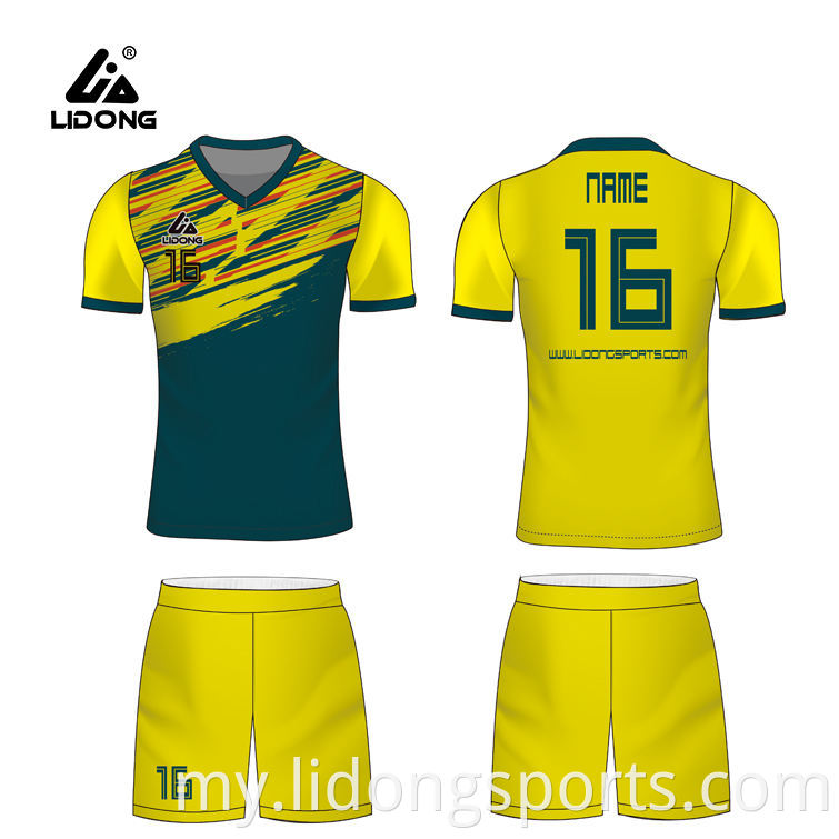 စက်တင်ဘာလစက်တင်ဘာလ Custom Soccer Jersey သည်ကောင်းမွန်သောအရည်အသွေးရှိသောနောက်ဆုံးဒီဇိုင်းကို 0 တ်ဆင်သည်